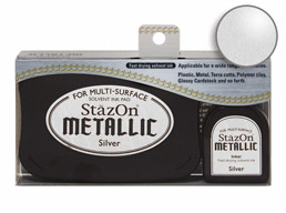 StazOn Silver Ink Set Stamp pads